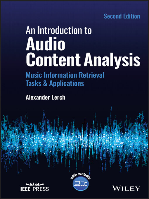 Title details for An Introduction to Audio Content Analysis by Alexander Lerch - Available